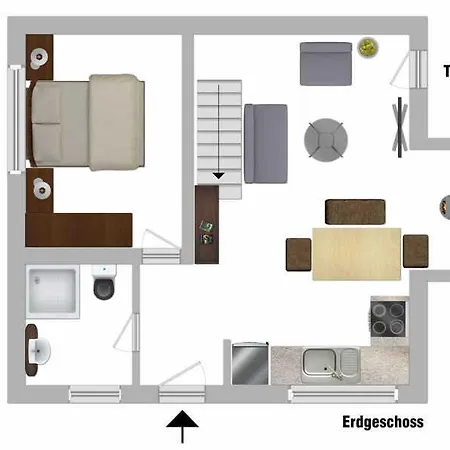 Feriehus Am Rieck - 